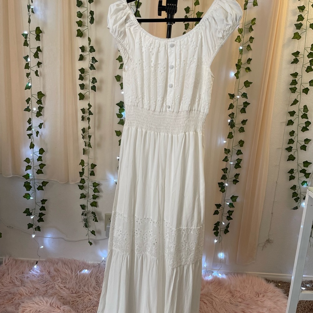 White dress